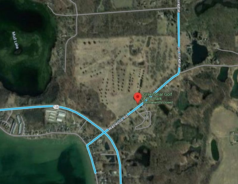 Greenbriar Golf Course (Greenbriar Golf & RV Park) - Aerial Map (newer photo)